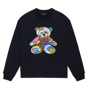 Teddy Fresh Bear appliqué sweater NWT